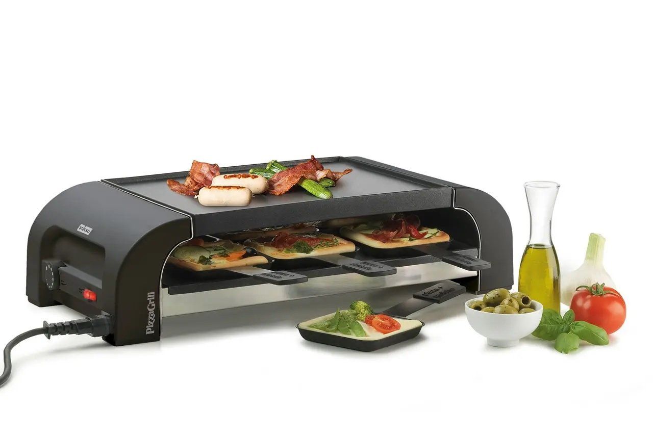 Stöckli Elettrodomestici da cucina: STöCKLI PizzaGrill for6 schwarz – Nuovo (secondo la descrizione) da Kägiswil venduto da pebart 1