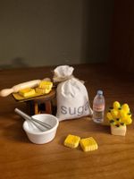 süße Cookies mit Zubehör fürs Puppenhaus/Puppenstube 