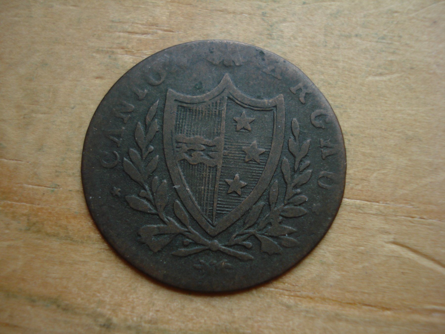 Tutti le monete: (W5) Aargau 1/2 Batz 1807 – Usato da Erlach venduto da Net-Coins