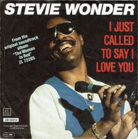 Stevie Wonder -I Just Called To Say I Love you, Vinyl Single