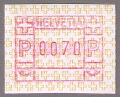 ATM 8_SCHMALE Ziffern !__Seltene Wertstufe 0070 ! **