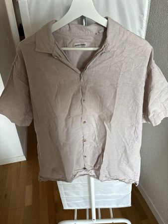 Jack & Jones Leinen Hemd Sommerhemd Hemd Grösse L