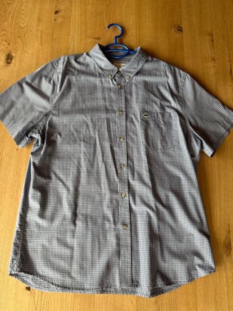 Lacoste Hemd kurzarm Regular Fit Gr.XL