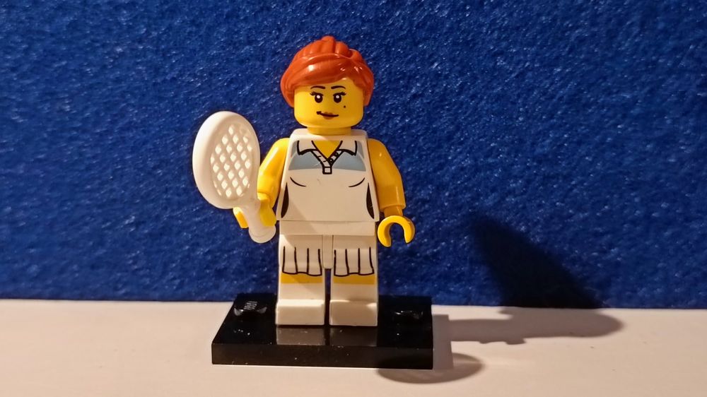 Lego, col046 Tennis Player aus Minifiguren Serie 3 (Gebraucht) in ...