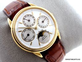 PIAGET 18K VOLLKALENDER MIT MONDPHASE 15958 LUXUSUHR