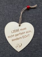 Holzherz "Liebe ..."