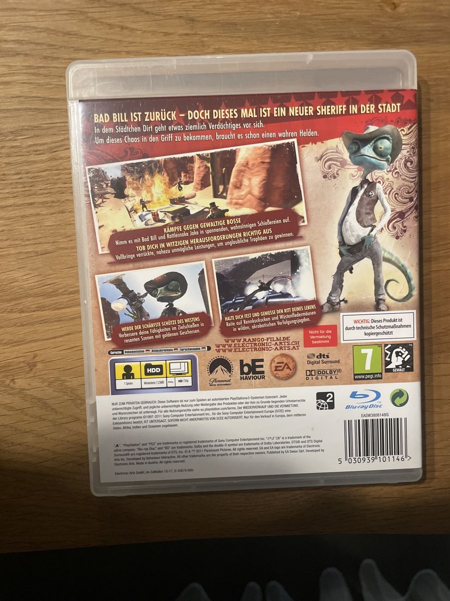 Sony Giochi: Rango Ps3 – Usato da Hagendorn venduto da masterchieff 1
