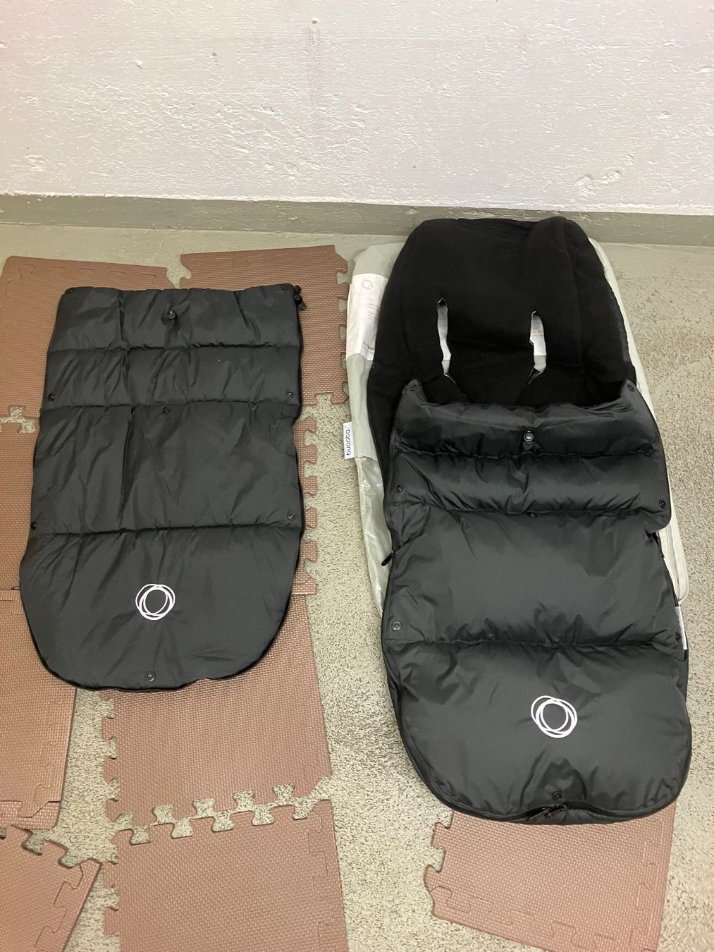 Bugaboo Sacchi a pelo: Bugaboo High Performance Fusssack, Schwarz, Top Zustand – Usato da Solothurn venduto da Cholito