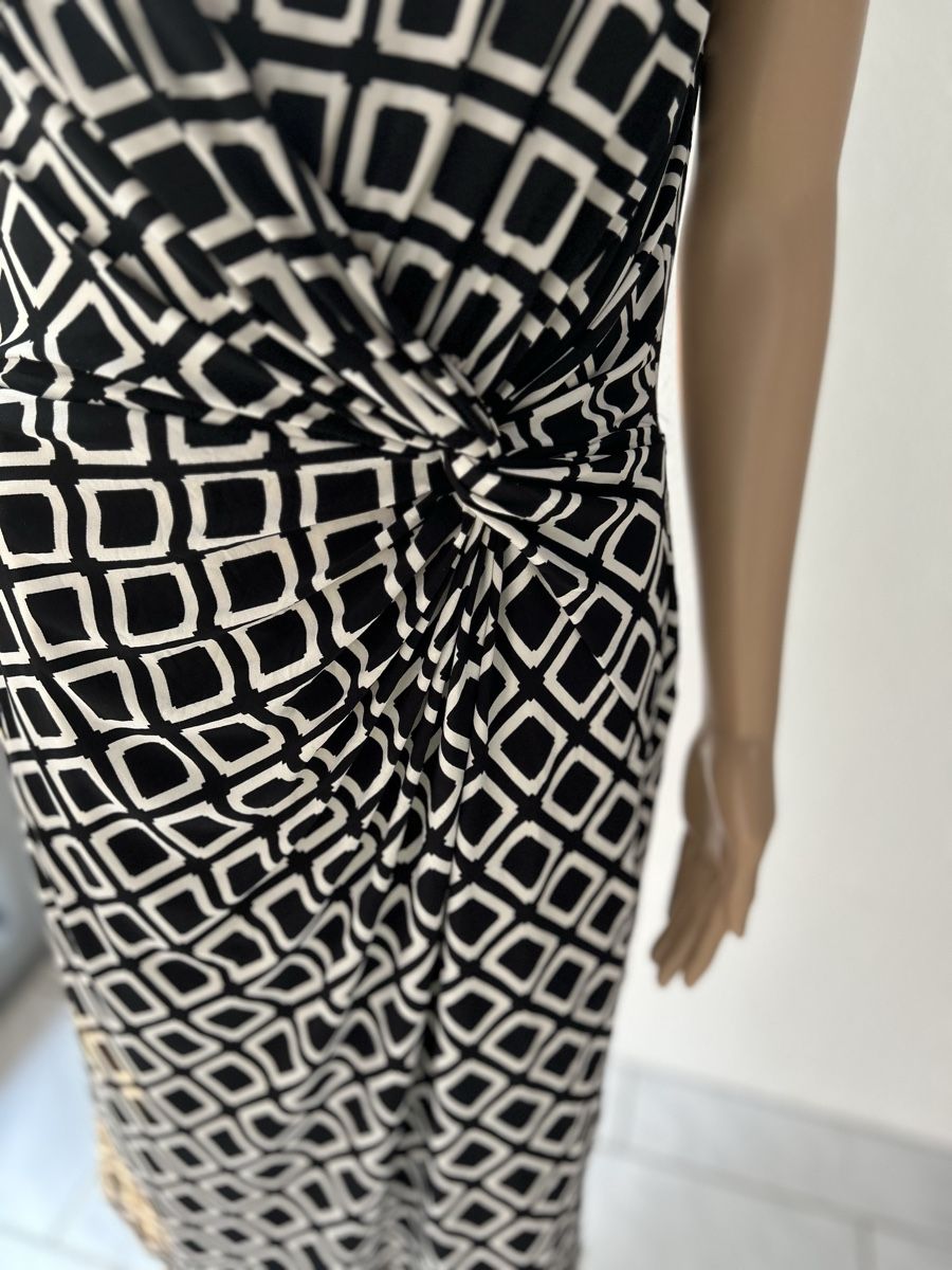 Ralph Lauren Vestiti: LAUREN Ralph Lauren Dress Size 10 Black White Pattern – Nuovo (secondo la descrizione) da Saland venduto da ele_vc96 3