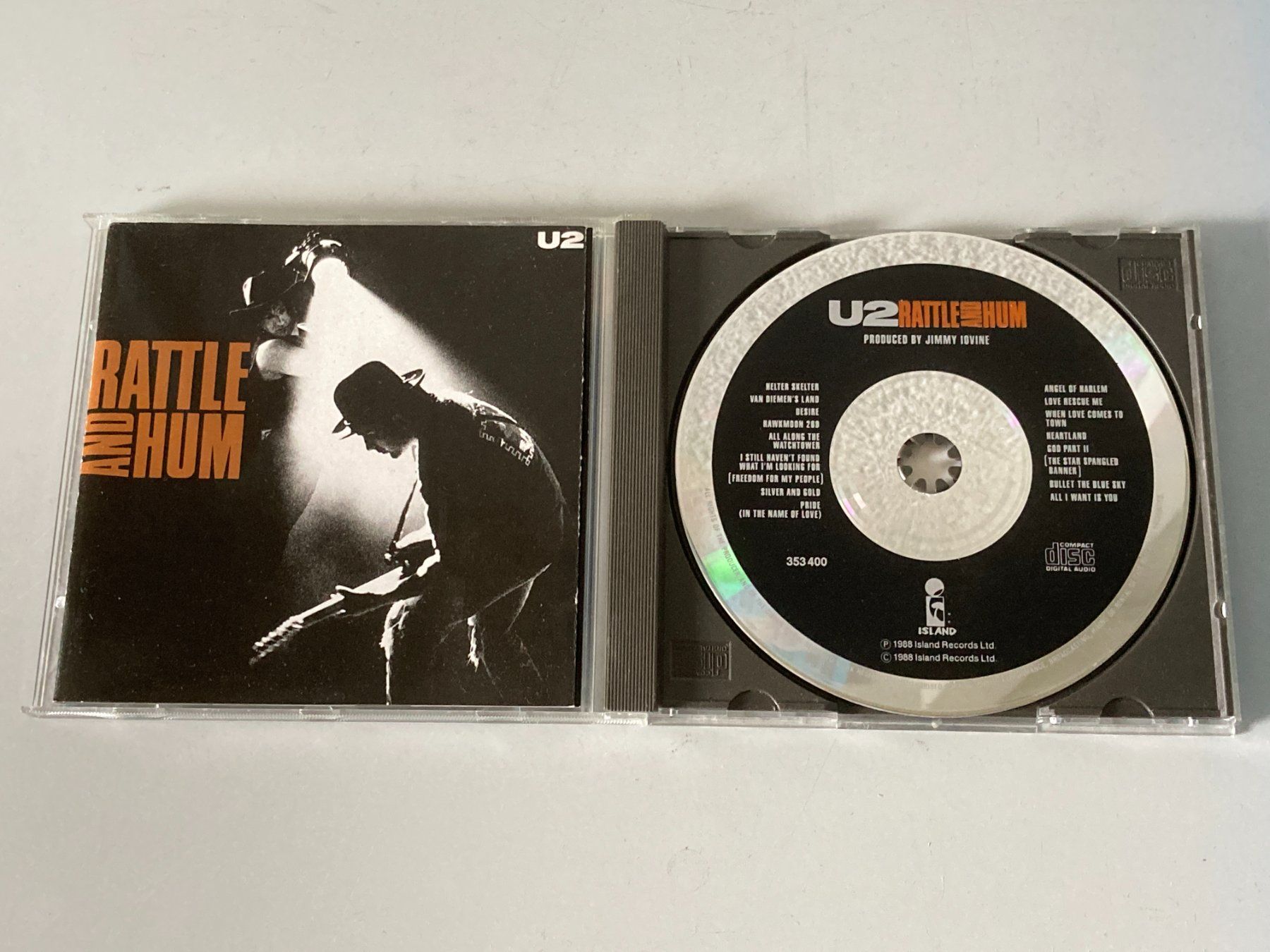 CD: U2 U 2 U Two Rattle and hum CD – Usato da Wiedlisbach venduto da Andrisa