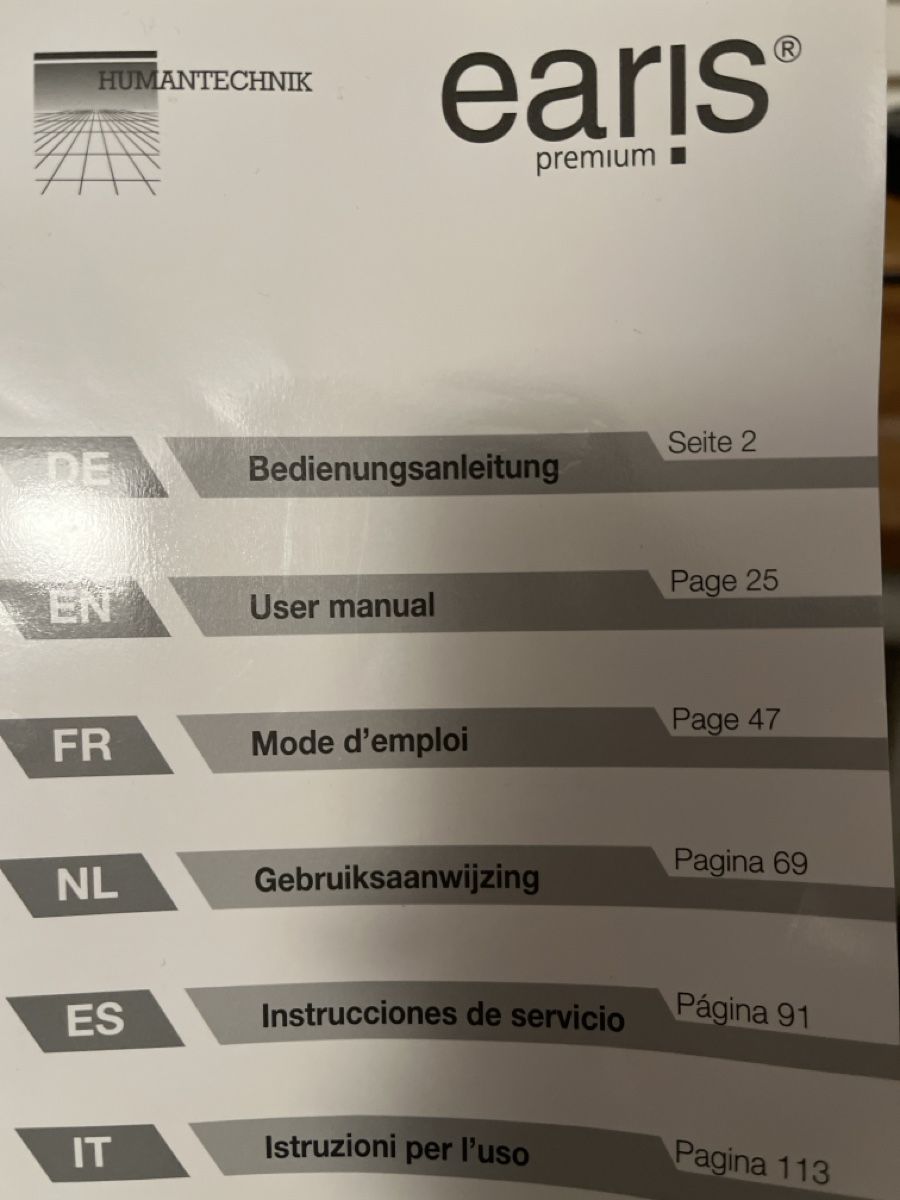 Attrezzature mediche: Hörverstärker earis premium – Usato da Basel venduto da Buechermensch 2