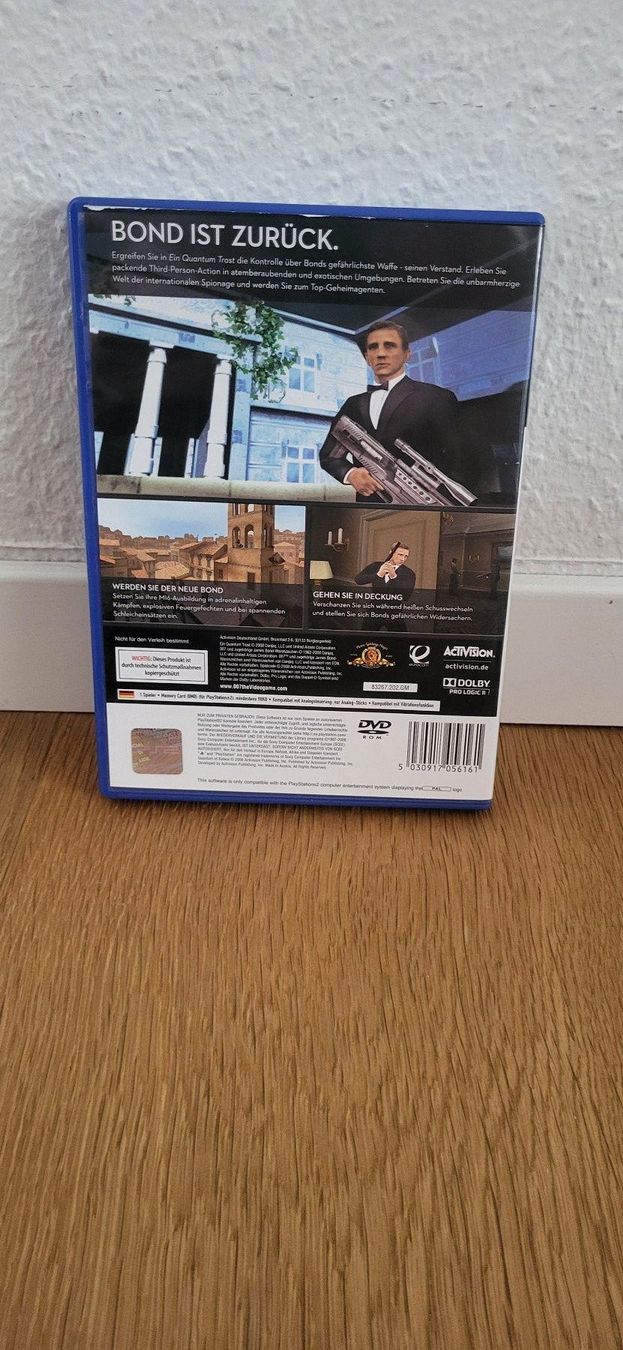 Sony Spiele: PS2 – 007 Ein Quantum Trost – Gebraucht aus Münsingen von Heroism2010 1