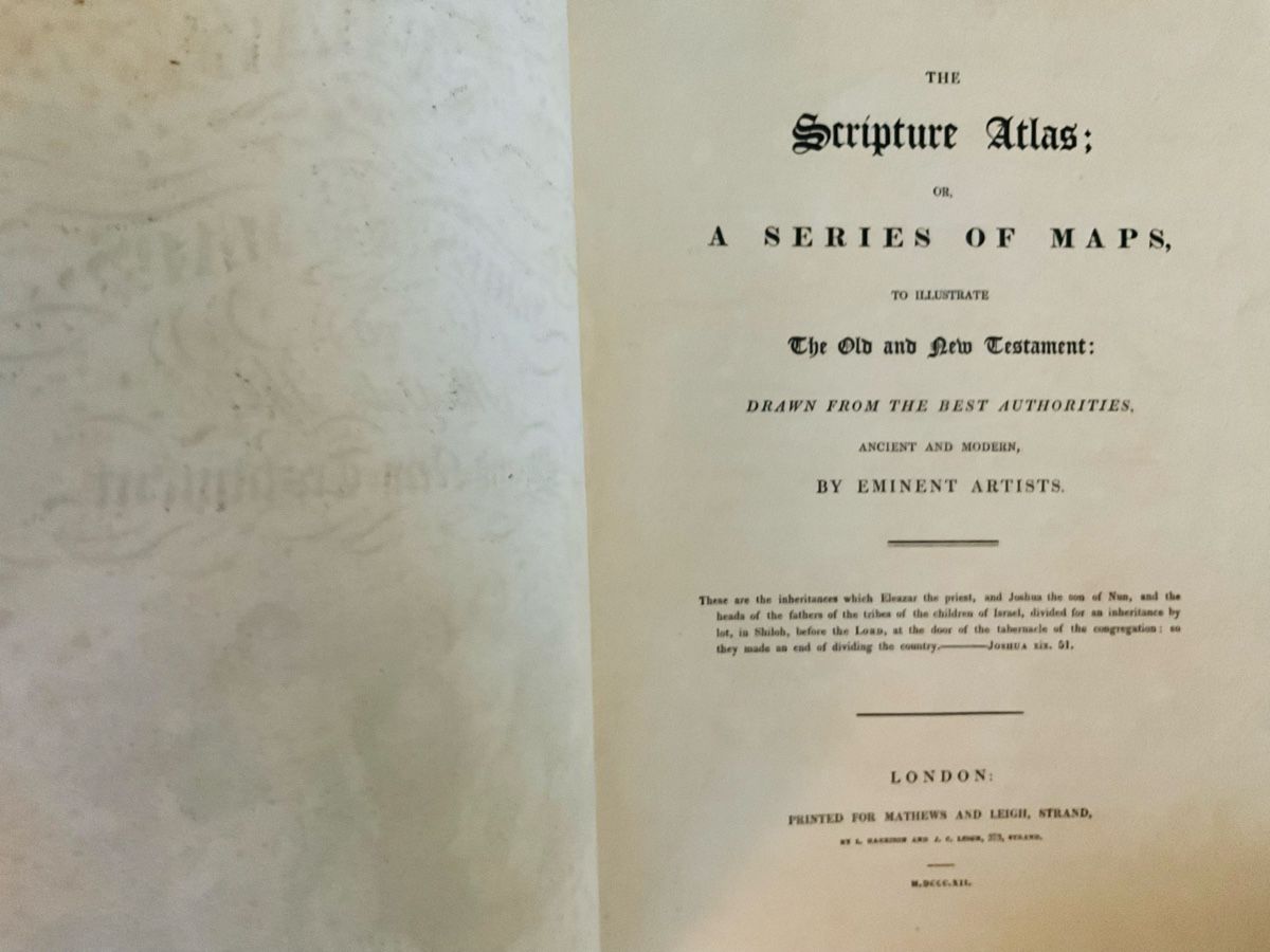 Bücher: The Scripture Atlas – Defekt aus Herisau von eri_2tb5 2