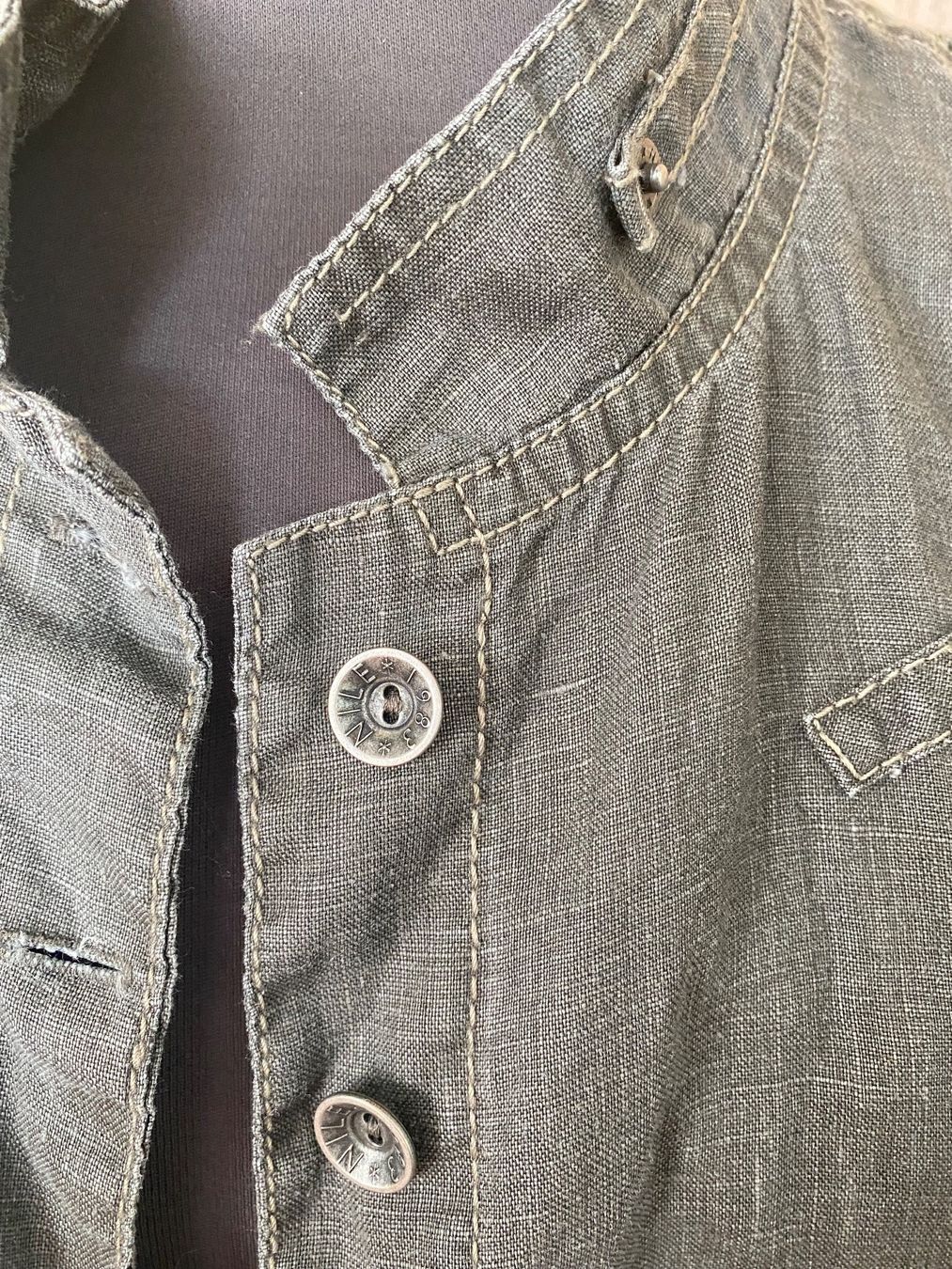 Nile Giacche: NILE einzigartige Leinenjacke – Usato da Besazio venduto da lionheart63 5