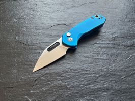 CJRB Mini Pyrite AR-RPM9 Alu Blue Button Lock