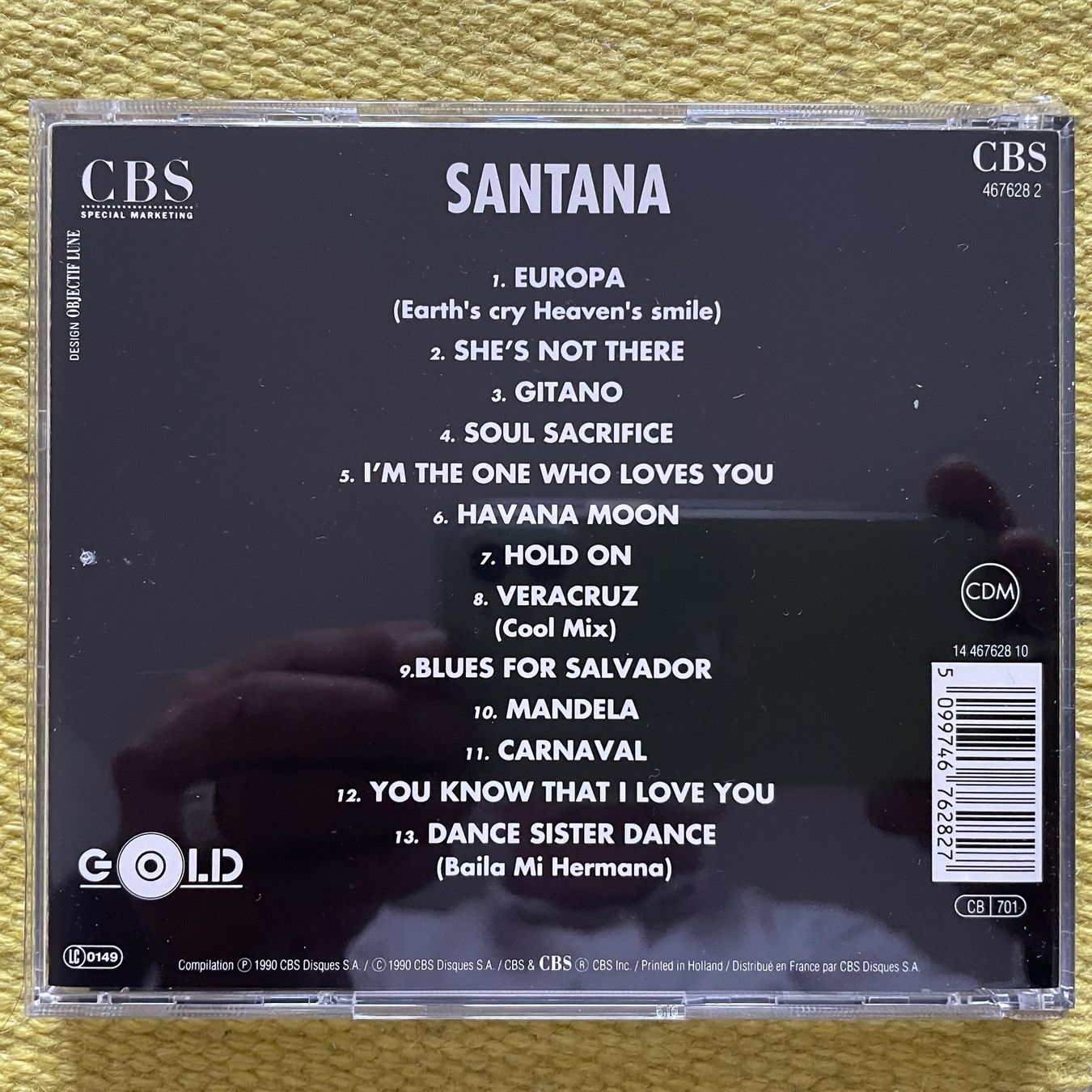 CD: SANTANA-COLLECTION GOLD – Usato da Rorschacherberg venduto da CD-Roli 1