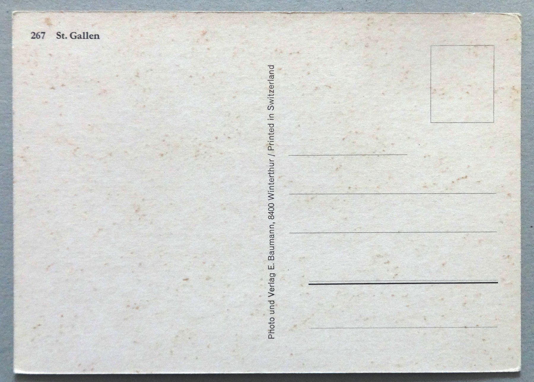 Cartoline postali: St. Gallen – Usato da Fétigny venduto da Billy2miny 1