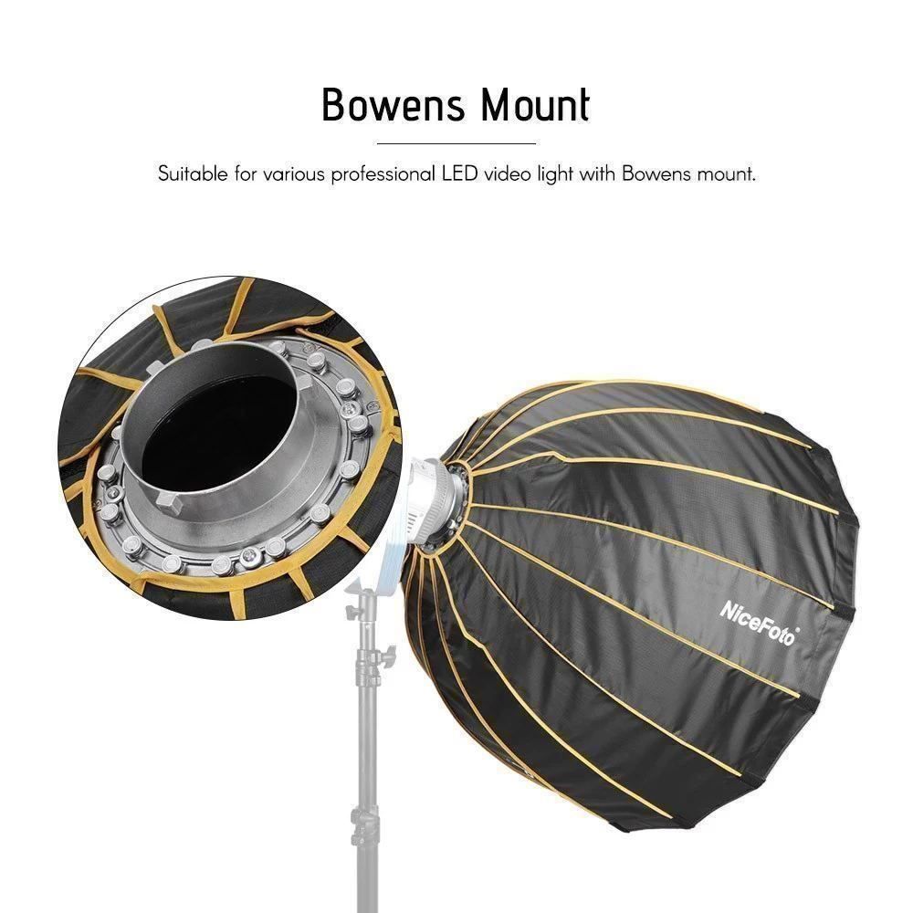Flash: NiceFoto 120cm/90cm/70cm/60cm Softbox – Nuovo e nell'imballaggio originale da Malans GR venduto da BUYBEST-Schweiz 5