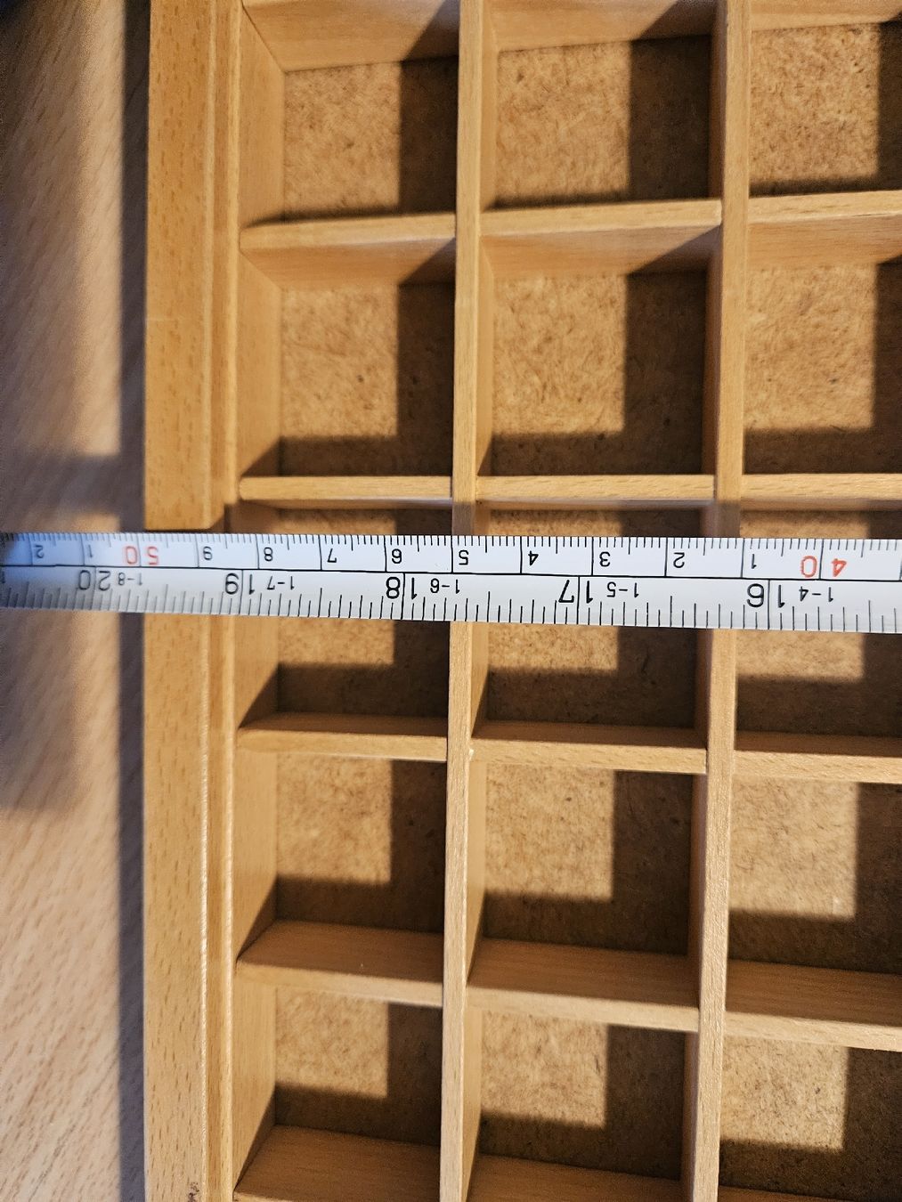 Vetrine: Setzkasten Holz 50 x 50 cm – Nuovo (secondo la descrizione) da Zürich venduto da Kris8050 8