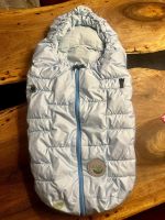 Odenwälder Dauni Hellblau Babynest Fusssack, NP 129.00