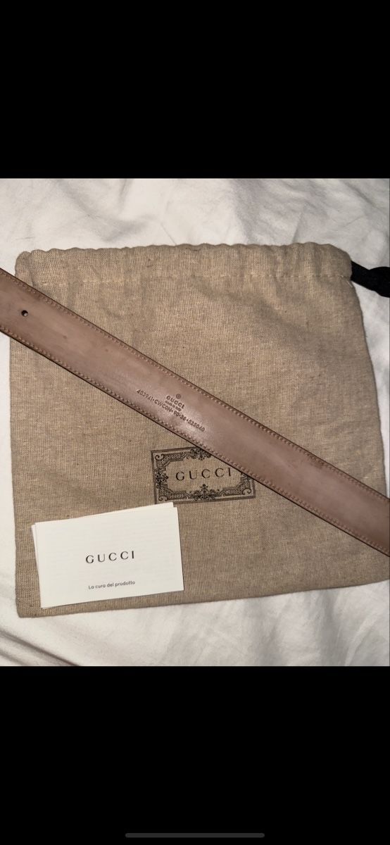 Gucci Cinture: GUCCI BLACK LEATHER BELT – Nuovo (secondo la descrizione) da Visp venduto da 98o_bv89