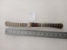 Original RADO Uhrenarmband Edelstahl 6.85mm Anstoss, Bicolor