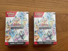 Pokémon TCG 2xBooster Bundle Prismatic Evolutions🇺🇸 Sealed