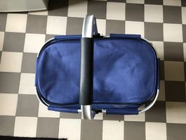 Kress Kühltasche Picknickkorb blau Kühlfahrzeug Einkaufskorb