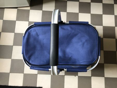 Kress Kühltasche Picknickkorb blau Kühlfahrzeug Einkaufskorb