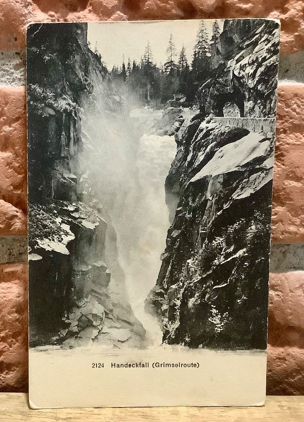 Ansichtskarten: HANDECKFALL - Grimselroute - Wasserfall - Grimselpass – Gebraucht aus Root von ENGLAND-TREASURES