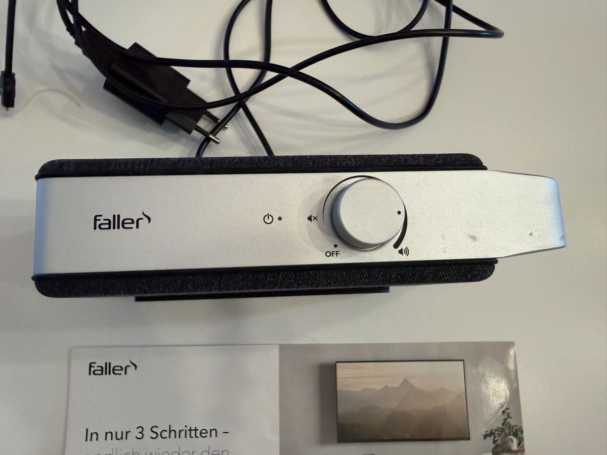 Lautsprecher: Faller TV-Lautsprecher mit Kabel – Gebraucht aus Eglisau von Nic1906 3