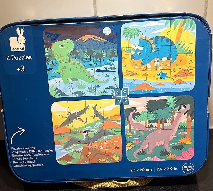Puzzle:  Janod Dino Puzzel ab 3 – Usato da Bern venduto da sshueli 1