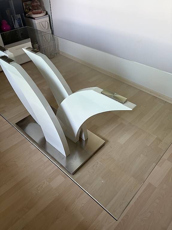 Conforama Tables: Esstisch aus Glas. – D'occasion à Erlinsbach par Winniepuh 2