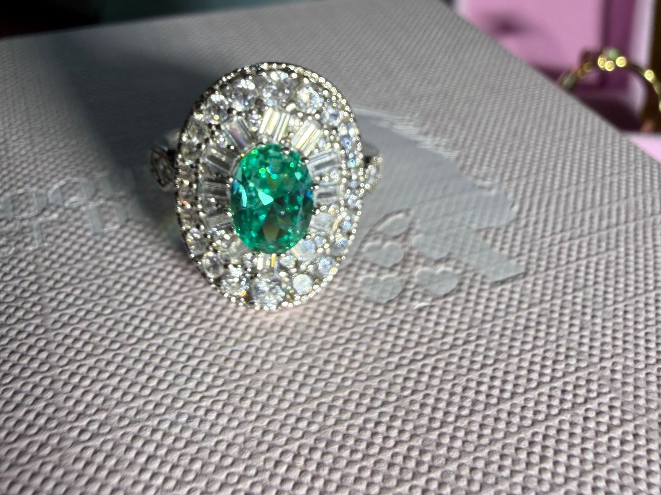 Anelli: Bague Aigue-marine – Nuovo e nell'imballaggio originale da St-Maurice venduto da Sandrinette123 6