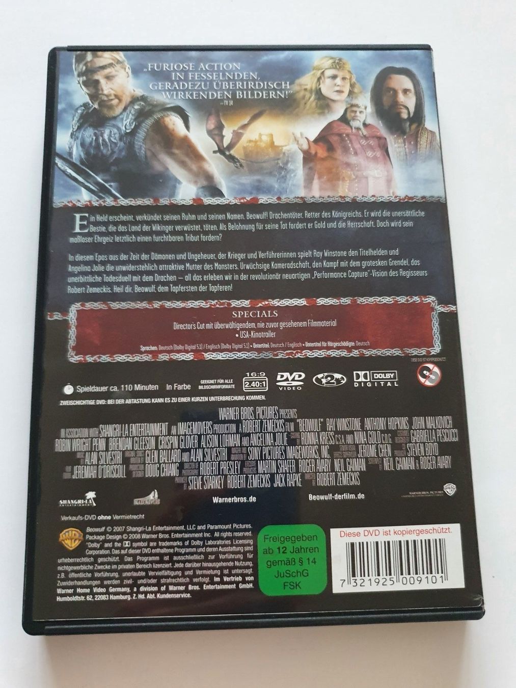 Tutti i DVDs: Die Legende von Beowulf DVD – Usato da Oberdorf BL venduto da BaldenEagle 1