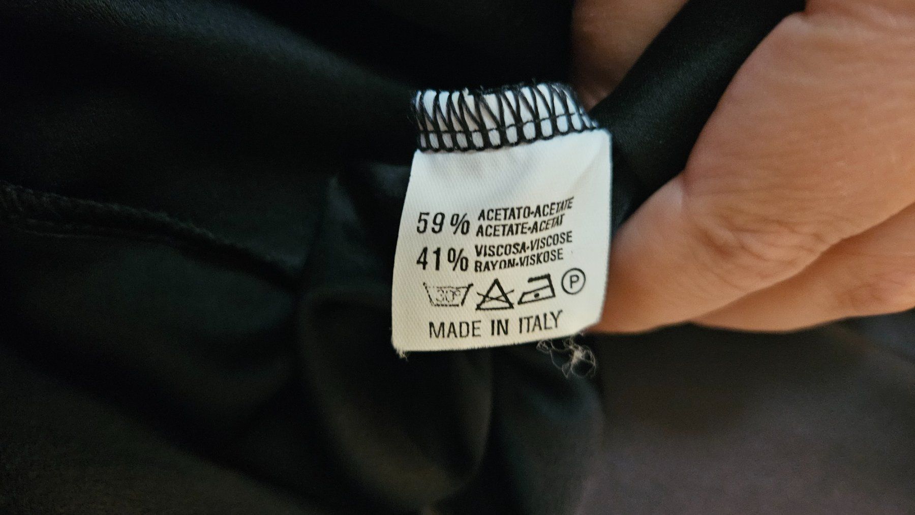 Vestiti: Vestito nero Glamour tg.M – Usato da Melano venduto da H-Sara 3