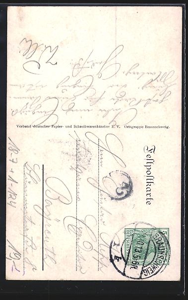 Cancelleria postale: Richard Wagner: Braunschweig, Ernst Augu – Usato da Berlin venduto da bartko-reher 1