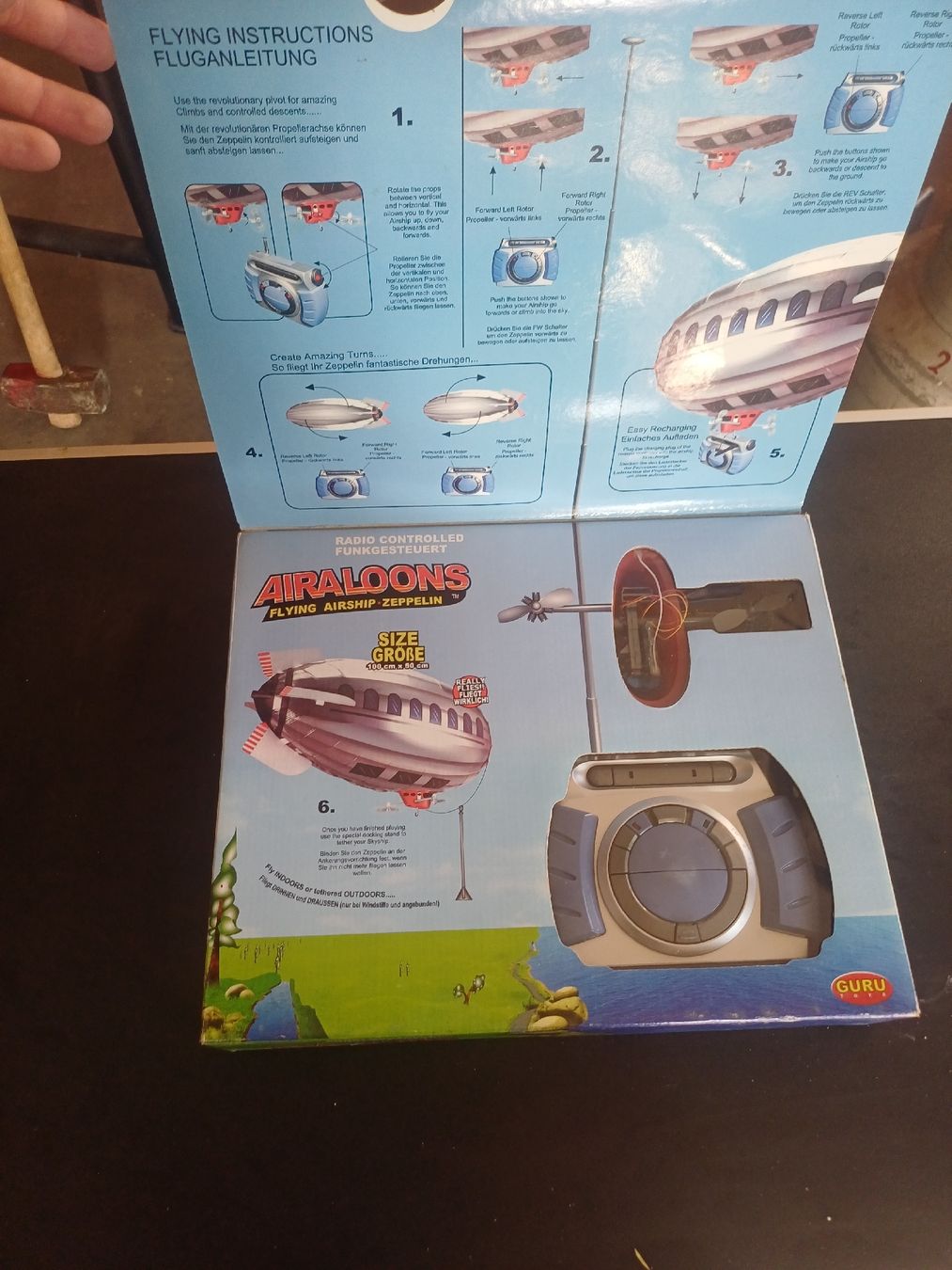 Jouets: RC Zeppelin – Défectueux à Wangenried par Recycler94 1