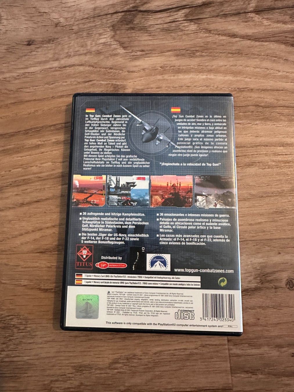 Giochi: Top Gun: Combat Zone - PS2 Spiel komplett – Usato da Sulz AG venduto da DealWerk 1