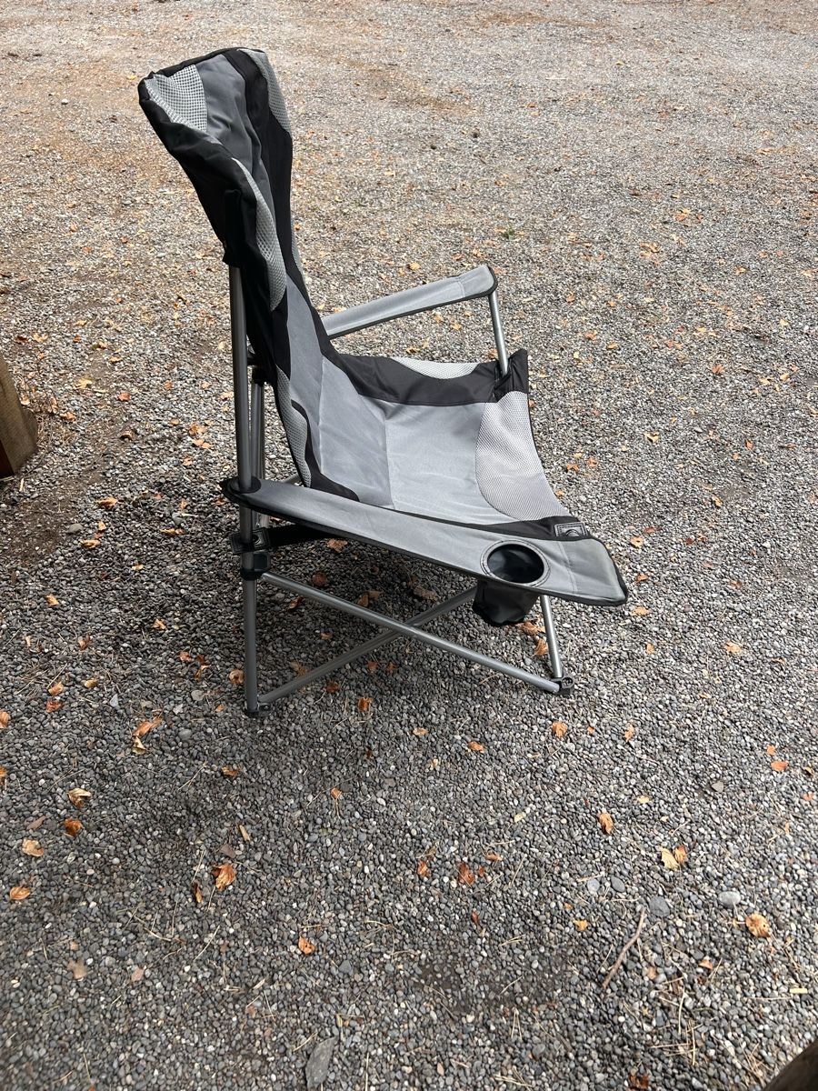 TecTake Sedie: 2x TecTake Campingstuhl grau  – Usato da Gossau ZH venduto da slushy17 1