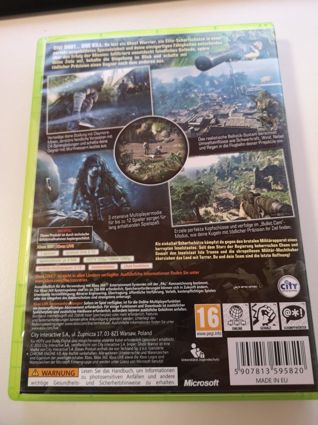 Giochi: Sniper Ghost Warrior XBOX 360 – Usato da Herisau venduto da Seyashop_2 1