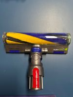 Dyson Fluffy Optic Bodendüse Carbon Fibre neuwertig