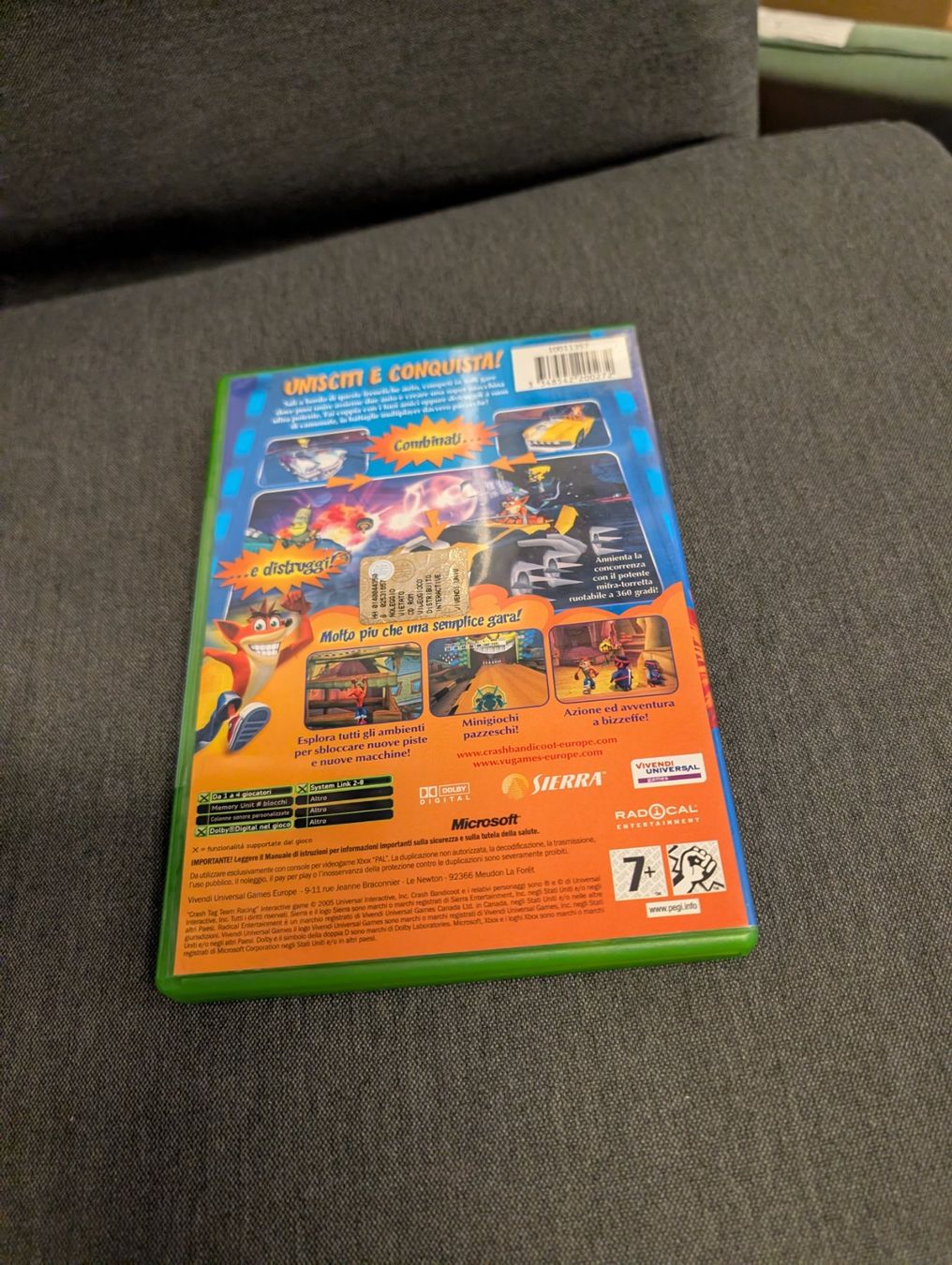 Spiele: Crash tag team racing Microsoft Xbox – Gebraucht aus Giubiasco von Tici__nerd_Giubiasco 1
