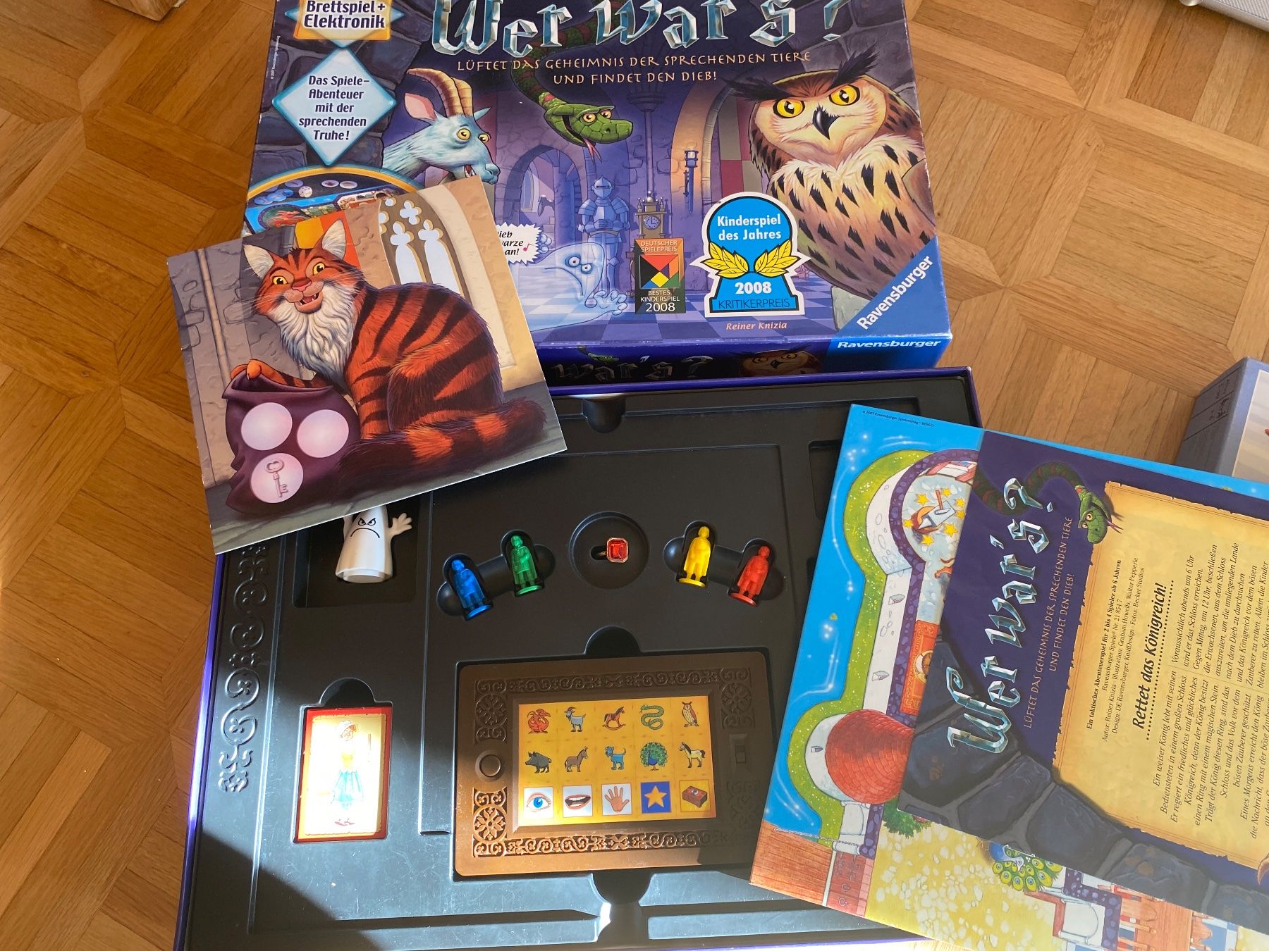 Ravensburger Giochi: Ravensburger Brettspiel Wer war's – Usato da Vilters venduto da Zwaergli13 1
