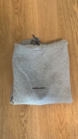 Saint Laurent Hoodie XL grau gebraucht