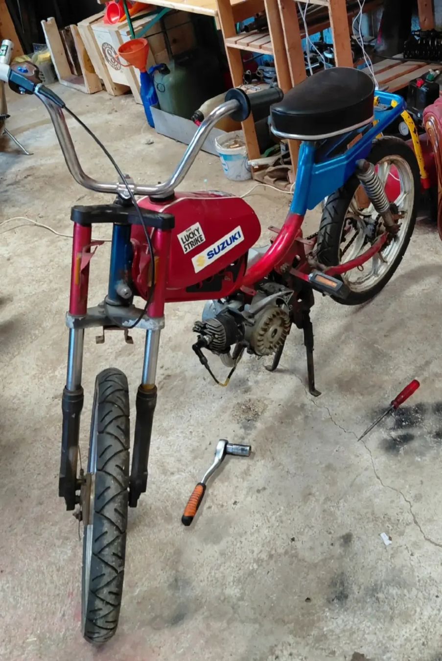 Sachs Ciclomotori: Mofa rot blau – Usato da St. Urban venduto da pon_lj2k