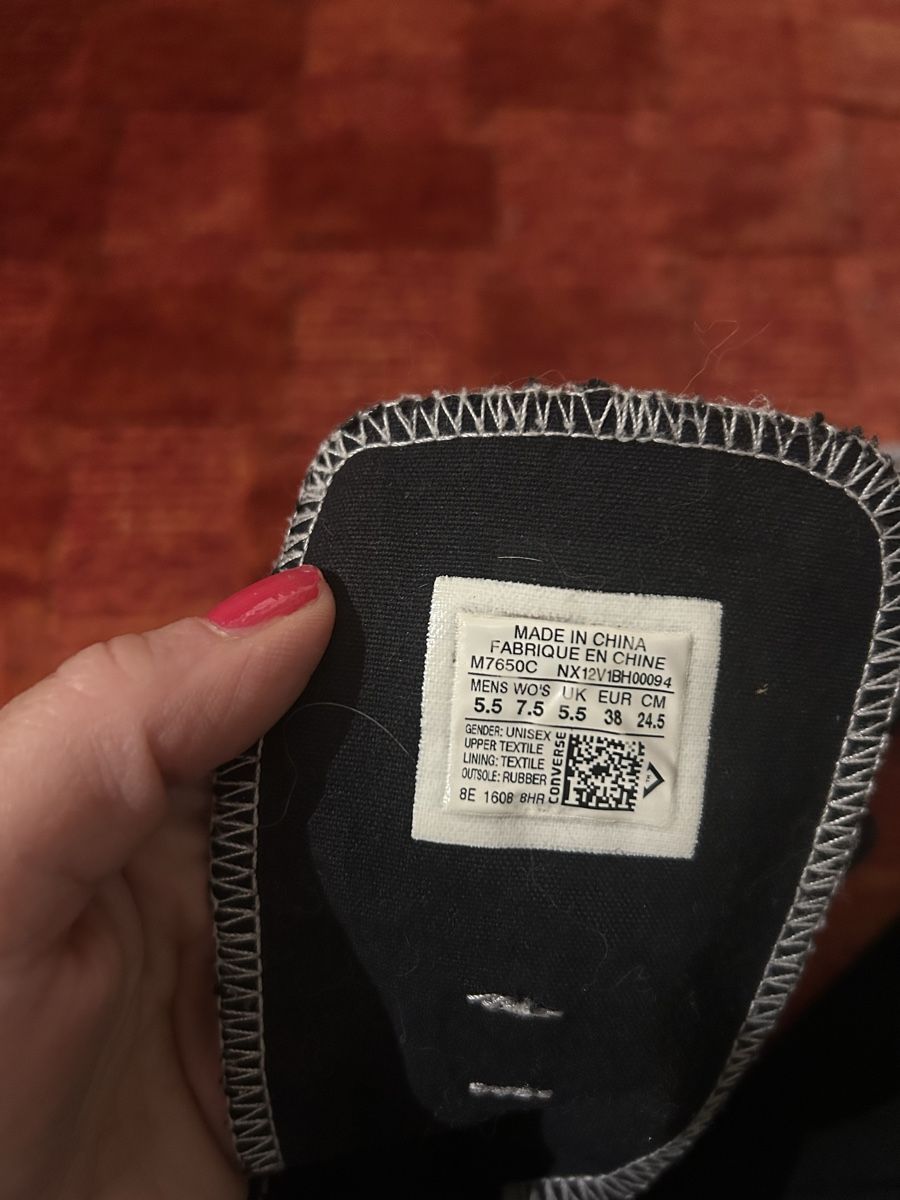 Herrenschuhe: Converse chaussures – Gebraucht aus Saxon von tok_8dnf 3