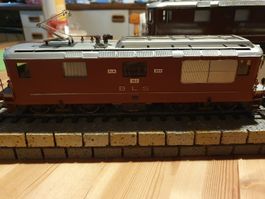 Hermann  BLS Re 4/4 Loks 3 Stk. aus Baukurs 2L. DC Spur 0