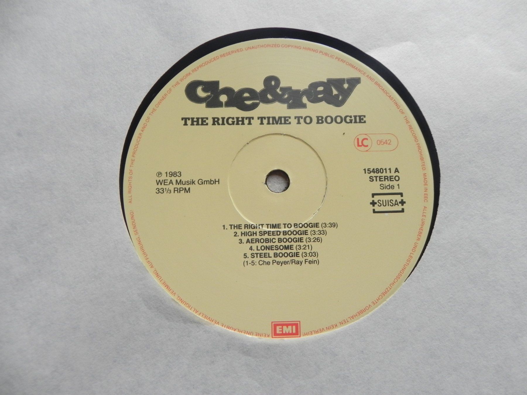 Dischi in vinile: LP CH Schweiz Boogie - Woogie Duo Che & Ray 1983 Right Time – Usato da Siebnen venduto da krimsie 3