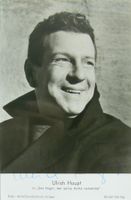Ullrich Haupt (1915-1991) Schauspieler - Autogramm